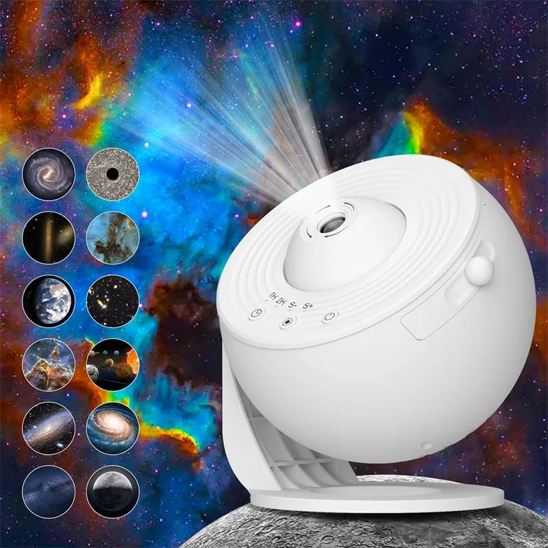 Galaxy Star Projector Night Lamp