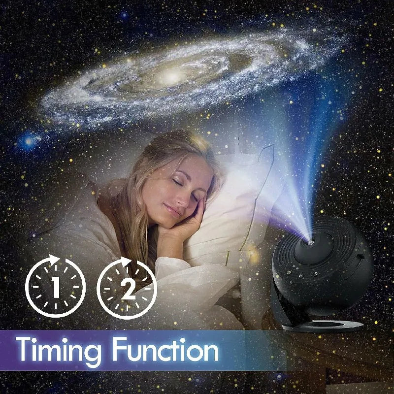 Galaxy Star Projector Night Lamp