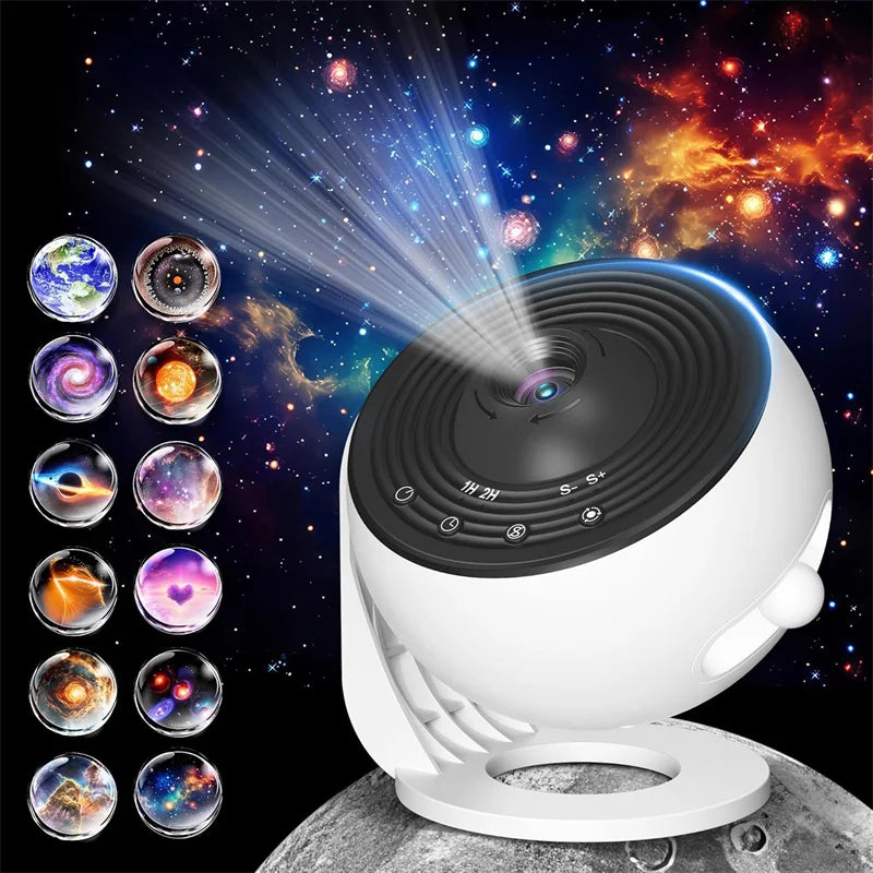 Galaxy Star Projector Night Lamp