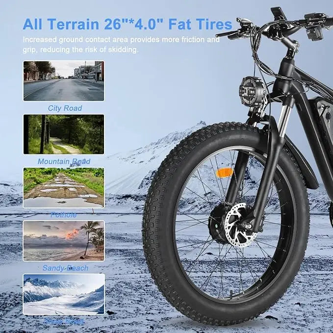 SwiftFold Electric Mountain Bike