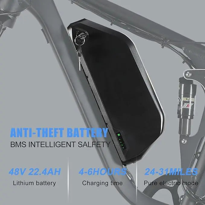 SwiftFold Electric Mountain Bike