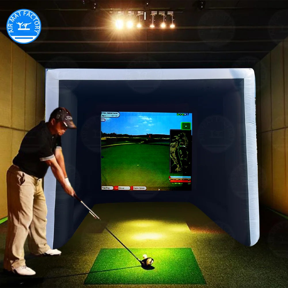Backyard Golf Practice Tent