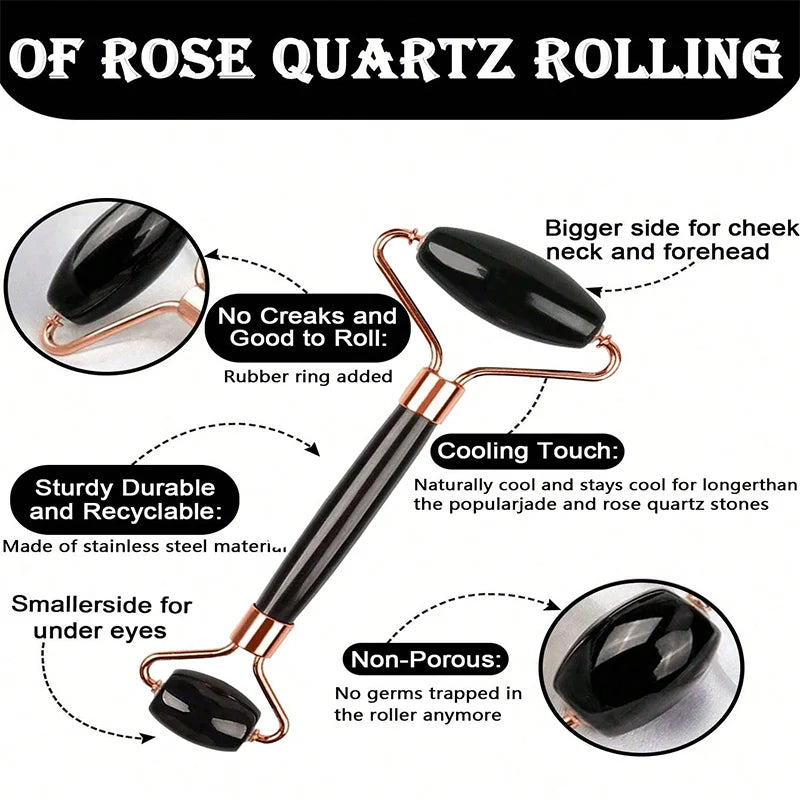 GlowChill Facial Ice Roller Set