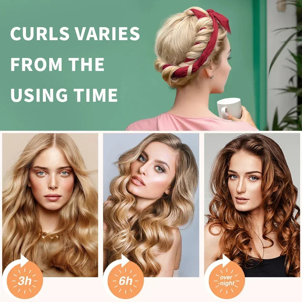 No‑Heat Curl Headband