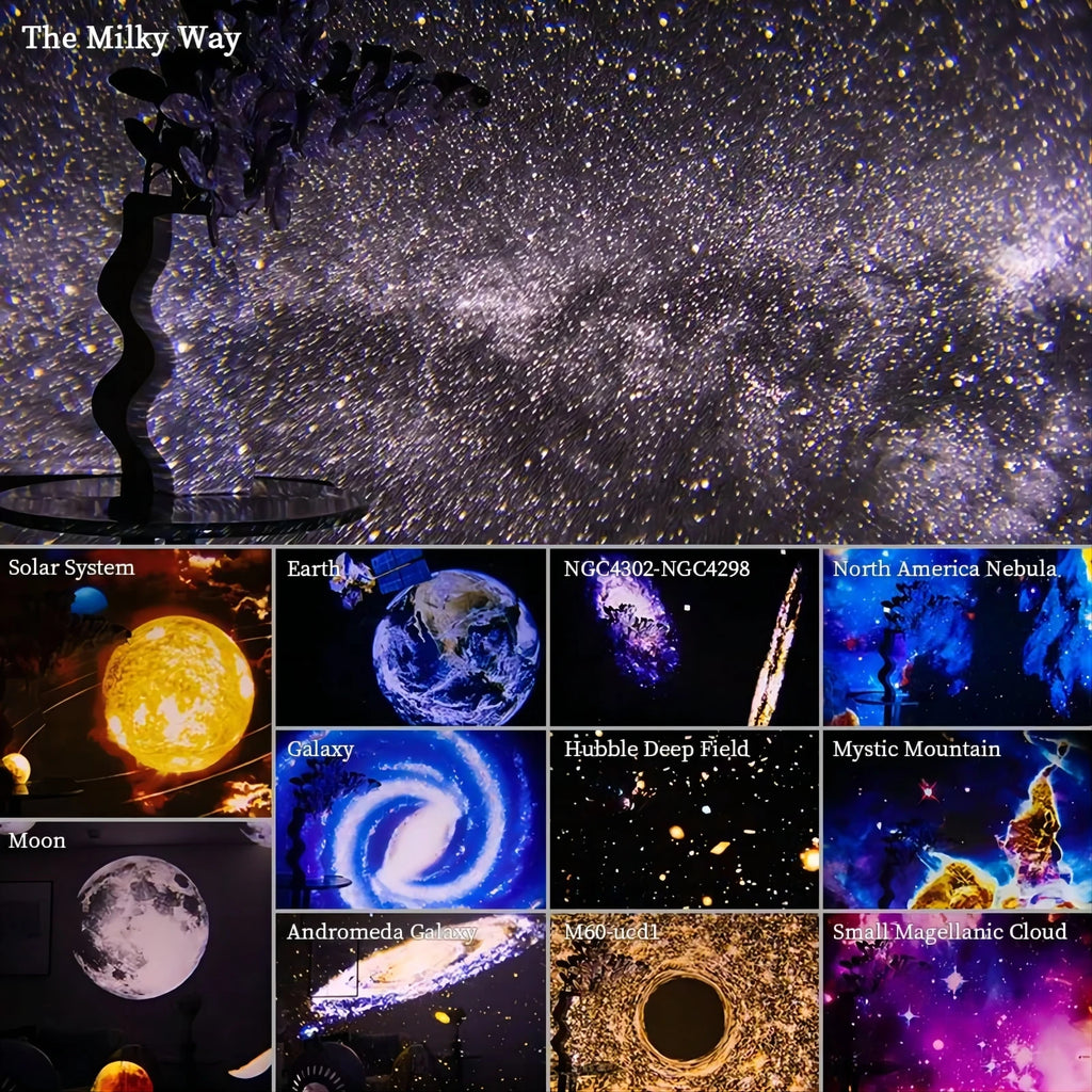 Galaxy Star Projector Night Lamp